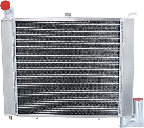 Radiador de aluminio para Chevy Corvette Convertible Coupé 5.3 5.4 5.7 V8 Motor Radiadores de 3 filas 1963 1964 1965 1966 1967 1968 1969 1970 1971