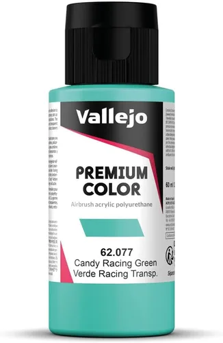 Miniatura 10 de Vallejo - Color Premium RC Candy Black 2.02 Fl.Oz. (2.0 fl oz) para aerografía, resina híbrida de acrílico y poliuretano de gran resistencia