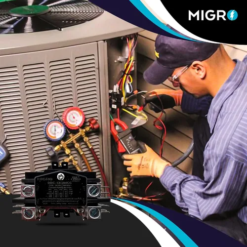 Miniatura 4 de Migro Contactor de CA resistente de 2 polos y 40 amperios que reemplaza prácticamente todos los modelos residenciales de 2 polos