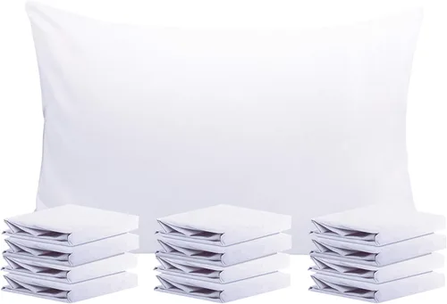 Miniatura 48 de NTBAY Paquete de 12 fundas de almohada Queen 100% microfibra cepillada, súper suaves y acogedoras, resistentes a las arrugas, la decoloración