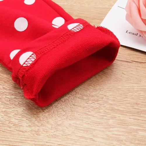Miniatura 7 de Conjunto de 2 piezas de camiseta de manga larga + pantalones para bebé niña