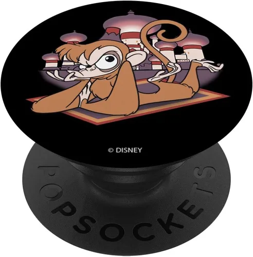 Disney Aladdin Abu Grumpy In Agrabah Portrait PopSockets - Agarre y soporte para teléfonos y tabletas