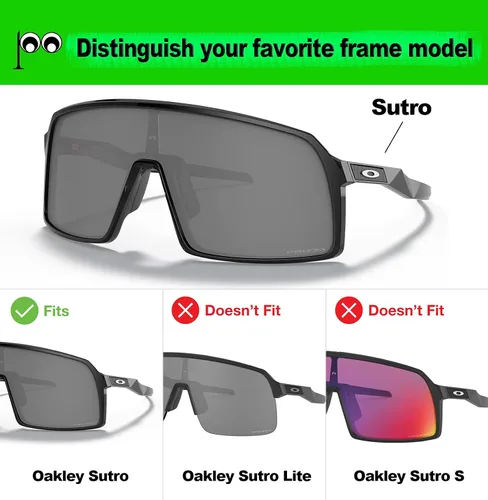 Miniatura 4 de Lentes polarizadas de repuesto para gafas de sol Oakley Sutro OO9406 - Multi opciones