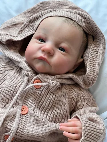Miniatura 3 de iCradle Reborn - Muñeca de silicona realista de 19 pulgadas, regalo de cumpleaños para niños de 3 años en adelante
