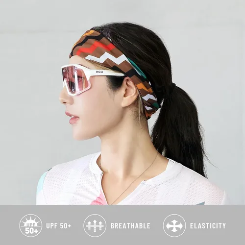 Miniatura 6 de PAX Coolmax - Pañuelo deportivo, polaina para el cuello, diadema, pasamontañas, bufanda mágica, protección solar UV, transpirable, elástico