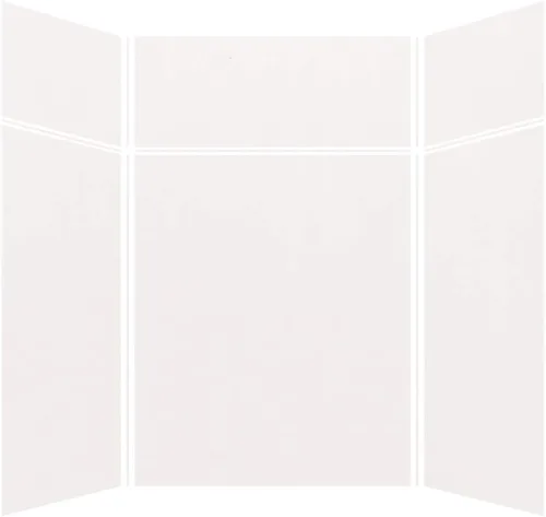 Miniatura 52 de Transolid EWKX483696-41 Expressions - Kit de pared de ducha de 6 paneles con extensión, 36 pulgadas de largo x 48 pulgadas de ancho x 96 pulgadas