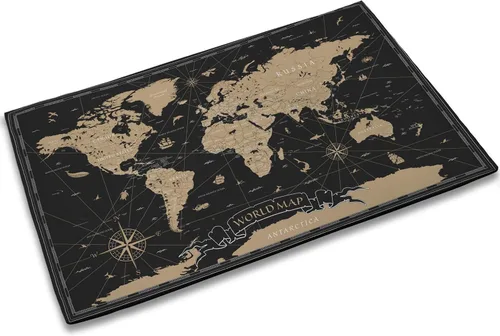 Miniatura 11 de TUBAMQ Felpudo de puerta Blessed de 17 x 30 pulgadas, tapete decorativo de bienvenida con purpurina bendita, parte trasera de goma antideslizante