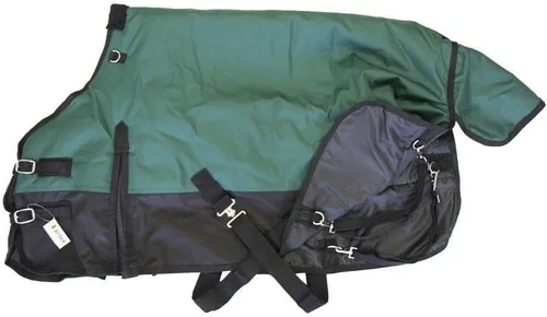 Miniatura 4 de Manta impermeable de poni 1200D, color negro, 50