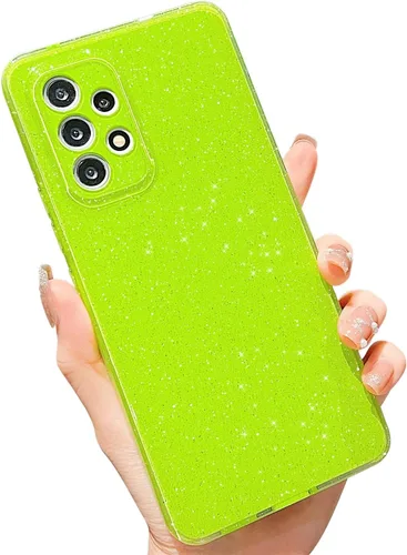 Miniatura 80 de MINSCOSE Funda compatible con Samsung Galaxy A14 5G, bonita funda delgada con purpurina fina, a prueba de golpes, de TPU para mujeres y niñas