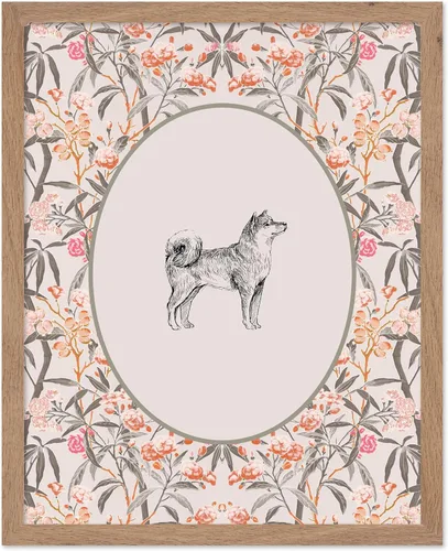 Miniatura 48 de Poster Master Póster Vintage de Cocker Spaniel Inglés - Impronta Retro de Perro - Arte Floral - Arte de Cachorros - Arte para Amantes de Animales