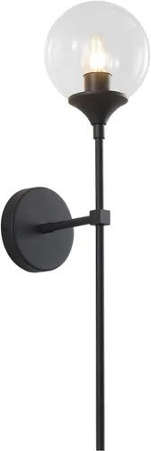 Miniatura 12 de KCO Lighting - Aplique de pared montado en la pared de latón cepillado dorado, lámpara de pared moderna de mediados de siglo, lámpara de pared Oro +