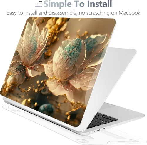 Miniatura 5 de Batianda Estuche Premium para Nuevo MacBook Air de 15 Pulgadas 2025 M4 2024 2023 con Chip M3 M2 Modelo A3114 A2941, Estuche Protector de Plástico