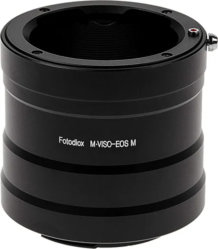 Miniatura 25 de Fotodiox Adaptador de montaje de lente profesional, lente Contarex (montaje CRX) a Canon EOS M (EF-m) adaptador de cámara sin espejo con dial