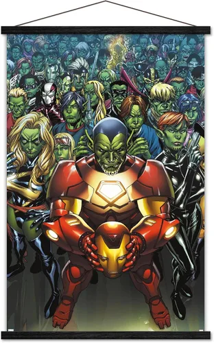 Miniatura 8 de Trends International Marvel Comics Secret Invasion - Póster de pared Avengers: The Initiative #15, 22.37 x 34.00 pulgadas, paquete de impresión