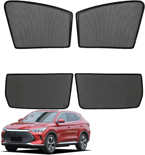 Miniatura 9 de ZJIEX Car Window Shade for Kids Side Window Sun Shade for Song Plus 2020+ Magnetic Curtain Sun UV Protection Covers for Baby Auto Accessories,7PCS