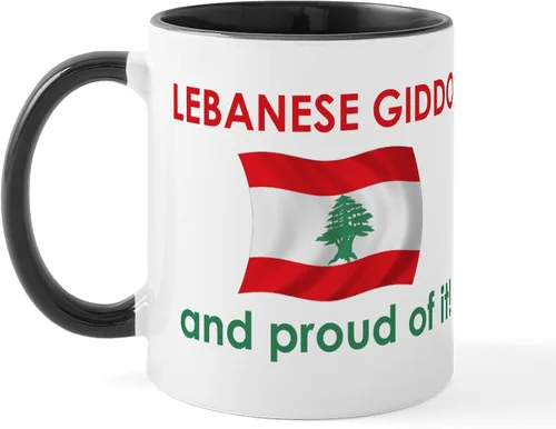 Miniatura 44 de CafePress #1 - Taza de café de cerámica libanesa de 11 oz (11.0 fl oz)