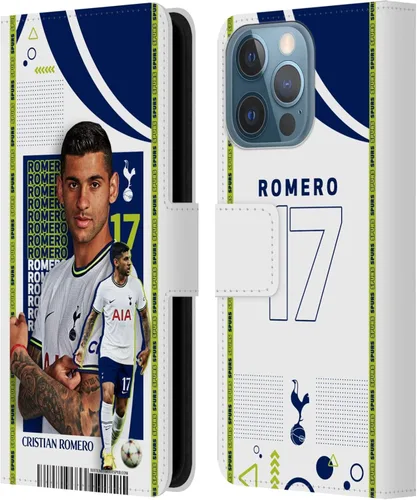 Miniatura 56 de Head Case Designs Officially Licensed Tottenham Hotspur F.C. Cristian Romero 2022/23 First Team Leather Wallet Case Compatible with Apple iPhone 11