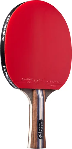 Miniatura 7 de Apex - Paletas de ping pong de carbono Palas de tenis de mesa profesionales con fibra de carbono, goma de primera calidad y funda protectora