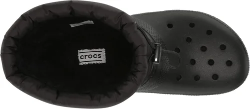 Miniatura 5 de Crocs Botas de invierno peludas con forro clásico unisex para niños y niñas
