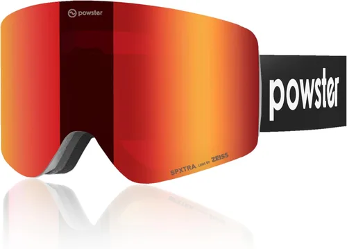 Miniatura 26 de Powster - Gafas de esquí OTG, gafas de snowboard magnéticas, lente intercambiable sin marco, protección UV, antiniebla, para patinaje móvil
