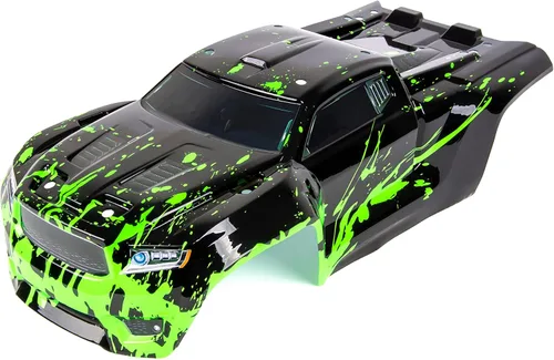 Miniatura 6 de Carrocería personalizada compatible con Sledge 6S 4WD 1/8 camión cubierta de carcasa (verde Moody)