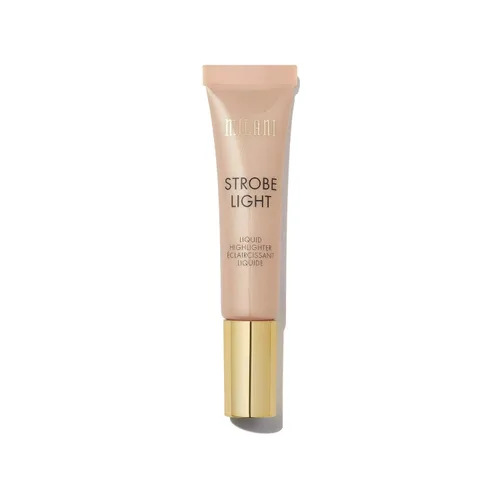Milani Resaltador líquido Strobe Light – Day Glow (0.42 onzas líquidas) resaltador facial libre de crueldad – Forma, contorno y resalta la cara con