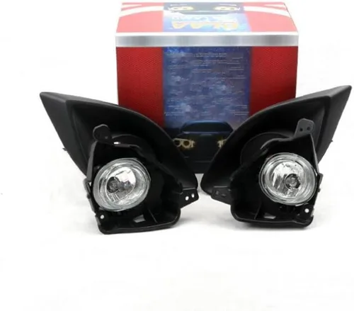 Miniatura 4 de Auto-Tech - Lámparas antiniebla transparentes de repuesto para Mazda 2 M2 2010-2014 Kit de montaje de faros antiniebla delanteros (un par)