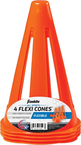 Miniatura 8 de FRANKLIN SPORTS INDUSTRIA 4PK 10' Flex Marcador Cono Fútbol Accesorios