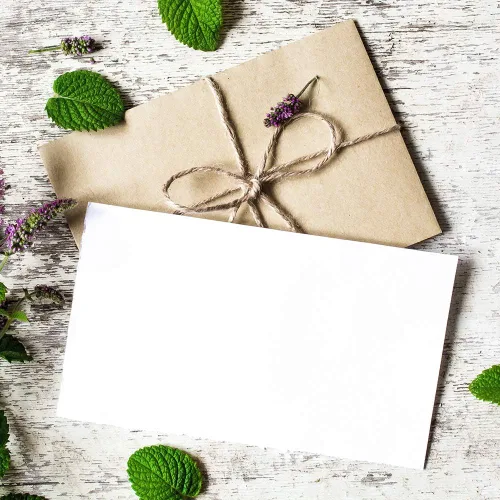 Miniatura 4 de 150 sobres de invitación A2 a granel en papel kraft marrón autoadhesivo de 4 3/8 x 5 3/4, sobres de devolución RSVP, 100 libras. Papel
