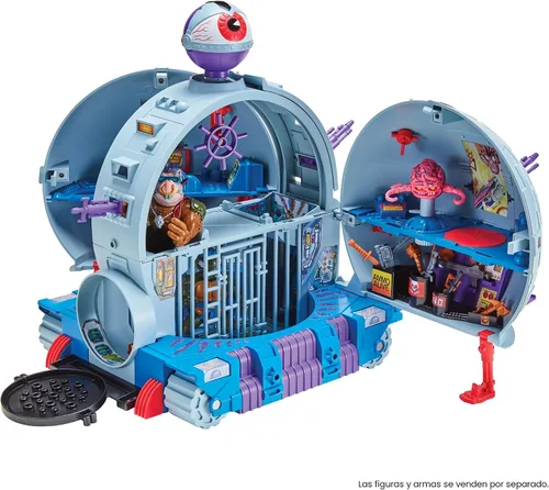 Miniatura 4 de Teenage Mutant Ninja Turtles TMNT Classic Technodrome Playset - Exclusivo de Amazon