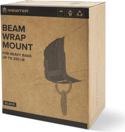 Miniatura 5 de Meister Kit de montaje de viga con mosquetón para colgar boxeo y bolsas pesadas MMA