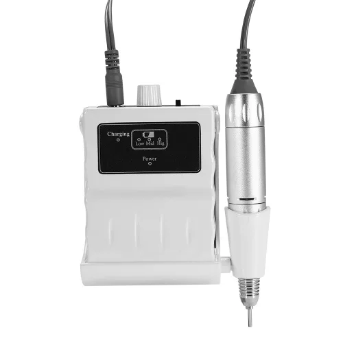 Taladro de uñas de 30000 RPM, recargable, portátil, eléctrico, lima E, acrílico, brocas, pulidor, juegos de pulidoras de uñas, taladro de uñas para