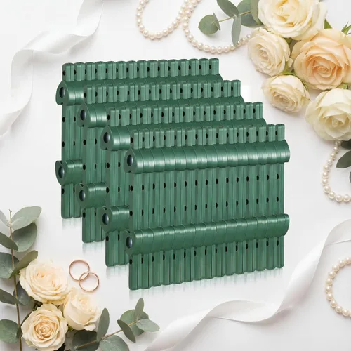WILLBOND 45 pares de imanes florales para boutonniere, broches de ramillete magnéticos para ramilletes de novia hechos a mano, ramilletes de boda,