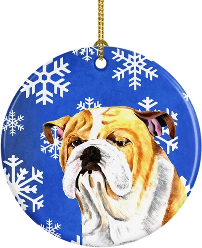 Miniatura 43 de Caroline's Treasures Cavalier Spaniel - Adorno de cerámica para colgar en el árbol de Navidad, para el hogar, Navidad, fiestas, regalo, 3 pulgadas