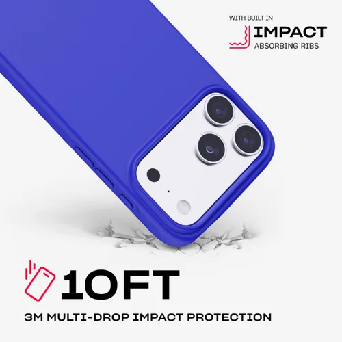 Miniatura 8 de Tech21 EvoLite con MagSafe para Apple iPhone 17 Pro Max Azul Eléctrico