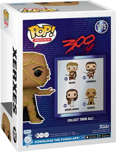 Miniatura 3 de Funko Pop! Movies: 300 - Xerxes - 300 The Movie - Figura de vinilo coleccionable - Idea de regalo - Productos oficiales - para niños y adultos