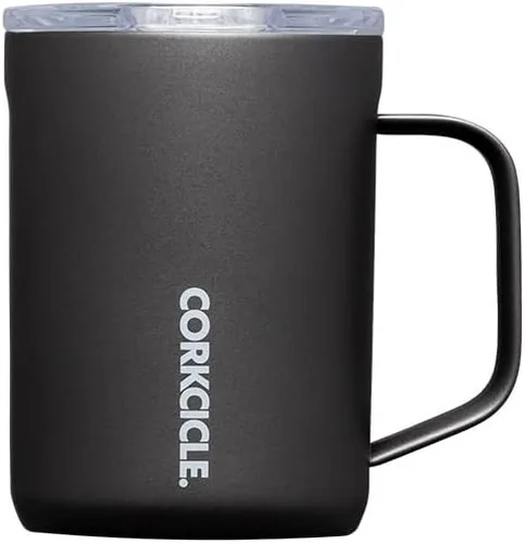 Miniatura 39 de Taza de café clásica Corkcicle - Acero inoxidable con triple aislamiento para viajes - Tapa a prueba de roturas - Fácil agarre - Mantiene la bebida