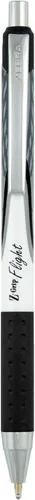 Miniatura 2 de Zebra Pen Z-Grip Flight Bolígrafo retráctil, punta gruesa de 0.047 in, colores de tinta surtidos, suministros escolares, suministros para profesores