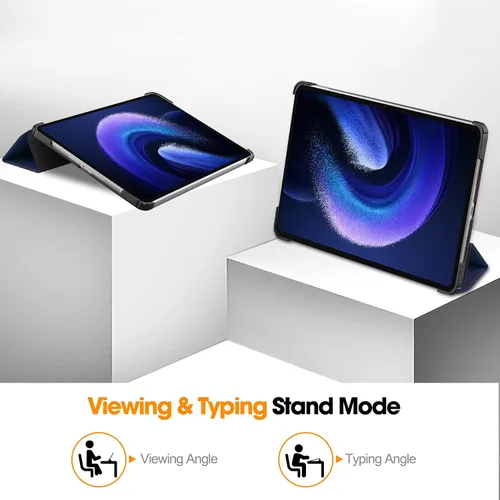Miniatura 3 de Funda inteligente para XIAOMI Pad 6 de 11 pulgadas, con función de encendido y apagado automático para XIAOMI Pad 6, color azul marino