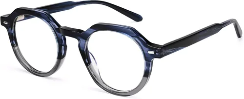 Miniatura 10 de Dollger Gafas de Bloqueo de Luz Azul para Hombres y Mujeres, Marco Grueso, Redondo, Sin Receta, Para Trabajo en Computadora