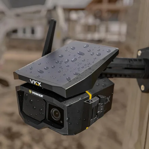 Miniatura 6 de Vosker VKX Farmers Pack - Cámara de seguridad solar 4G LTE, vigilancia inalámbrica al aire libre para granjas, cobertizos y propiedades rurales,