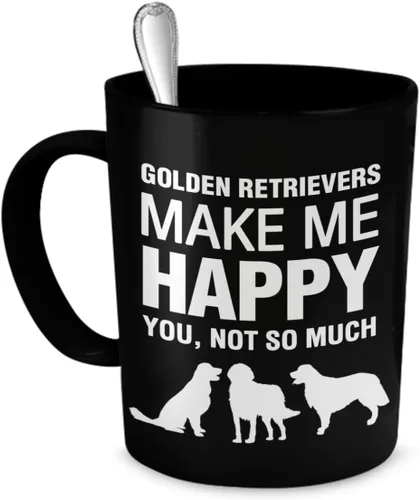 Miniatura 4 de DogsMakeMeHappy Taza Basset Hound – Basset Hounds Make Me Happy – Taza de café Basset Hound – Regalos de Basset Hound