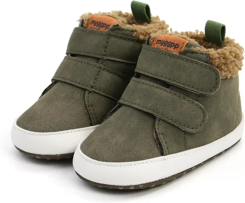 Miniatura 7 de Timpnsd Zapatos deportivos para bebés, niños y niñas, botas de nieve para bebés, suela antideslizante, para recién nacidos, para primeros pasos