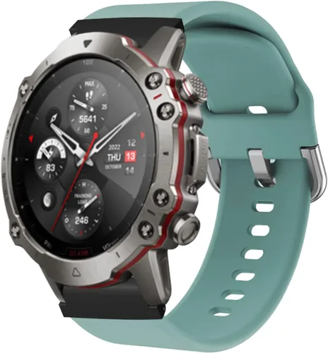 Miniatura 14 de Correas de reloj Amazfit Falcon para mujeres y hombres, correas de repuesto de silicona ajustables y duraderas para reloj inteligente Amazfit Falcon