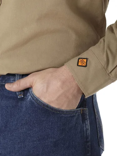 Miniatura 5 de Wrangler Riggs Workwear Camisa de trabajo FR ignífuga con dos bolsillos para hombre