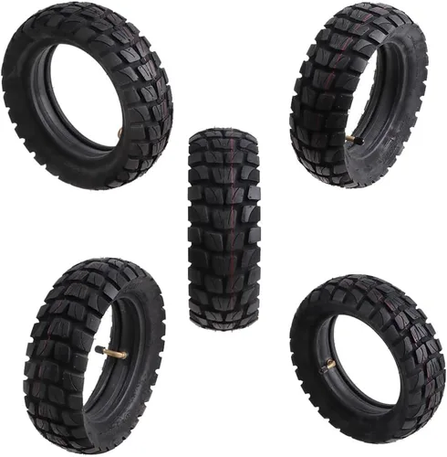 Miniatura 2 de Neumáticos de 10 pulgadas para patinete todo terreno y bicicleta de cross 255 X 80, todo terreno de 10 X 3.0 pulgadas con neumático