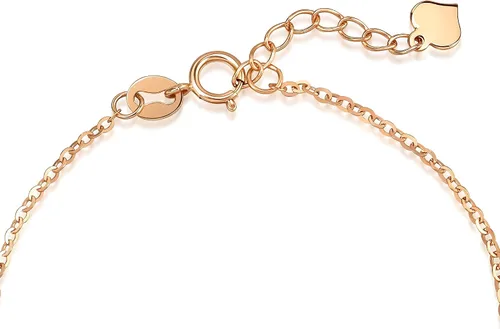 Miniatura 5 de CHOW SANG SANG Pulsera de cuentas de oro rosa de 18 quilates para mujer 92530B
