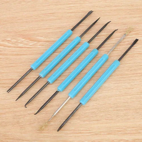 Miniatura 3 de Kit de accesorios de soldadura para soldadura y fundente, herramienta auxiliar de soldadura de fundente, kit de herramientas de asistencia