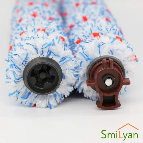 Miniatura 5 de Smilyan Piezas de Reemplazo para Aspiradora Bissell CrossWave, 2 Paquetes de Rollos de Cepillo Multisuperficie 1868 + 2 Paquetes de Filtros