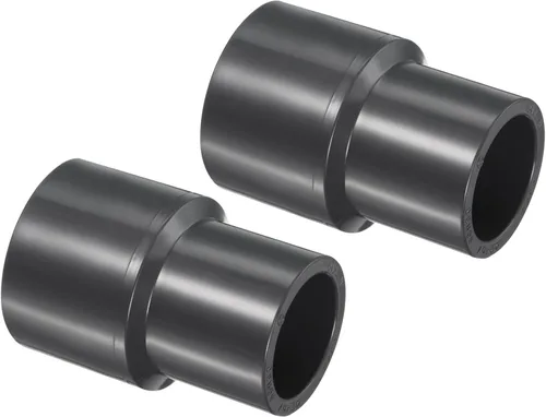 Miniatura 37 de PATIKIL UPVC Reductor de tubería de montaje de 1-1/2 "x 1" Socket Schedule 80, conector adaptador de acoplamiento recto, gris